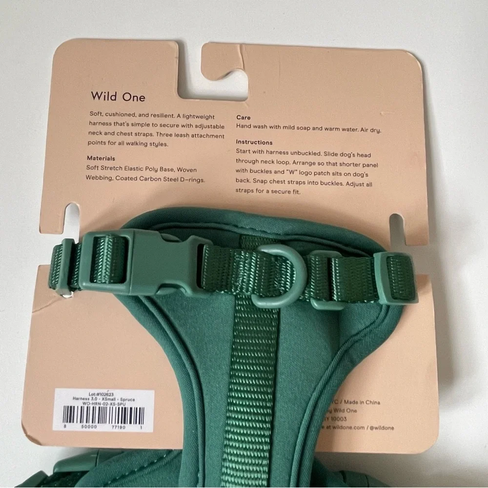 Wild One Dog Harness 3.0 - XS - Spruce